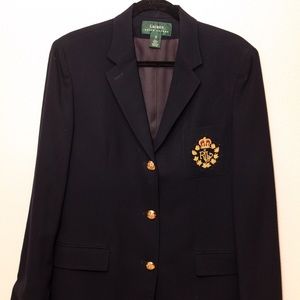 LAUREN - Ralph Lauren Crest Blazer
